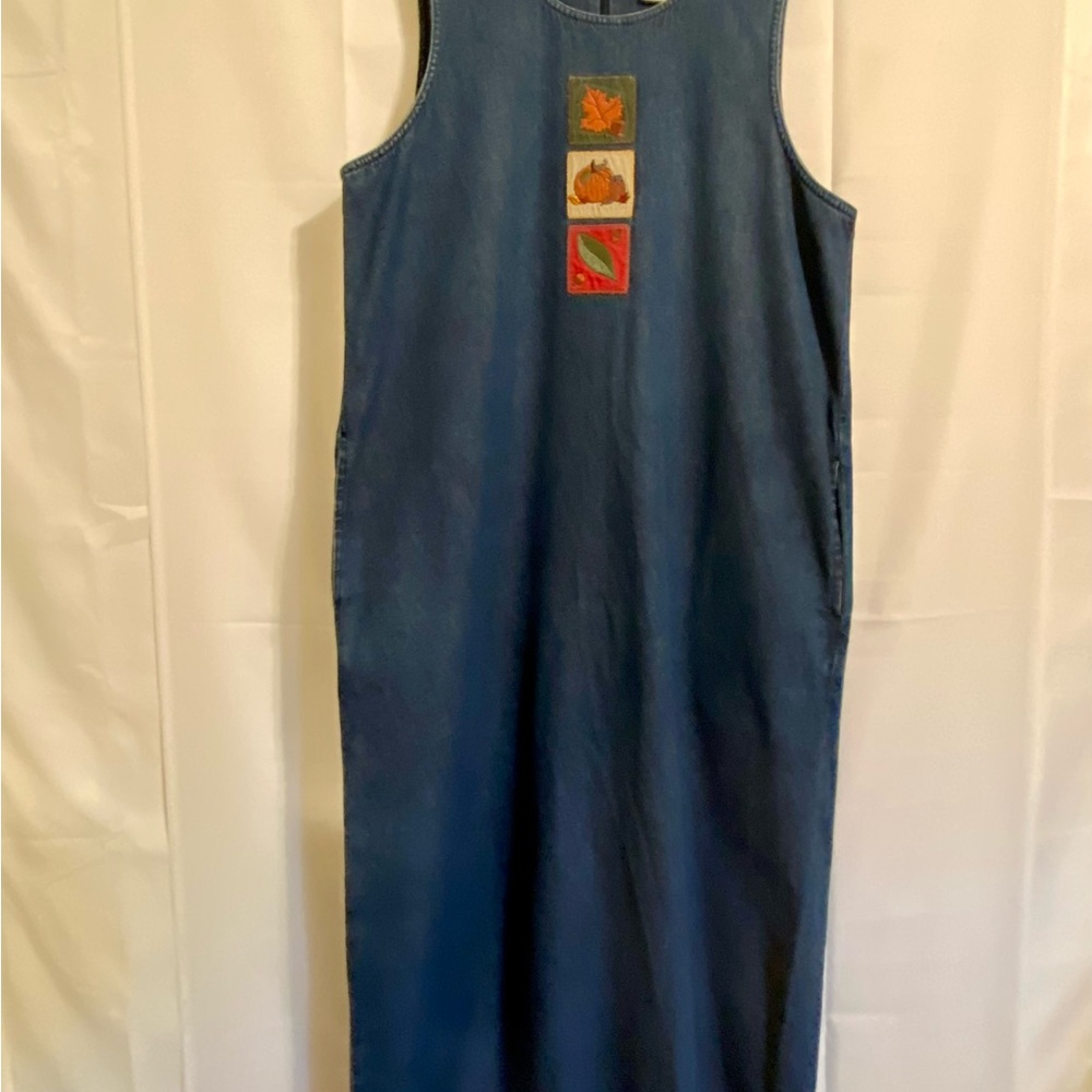 Westbound Denim Blue Maxi Dress
Fall